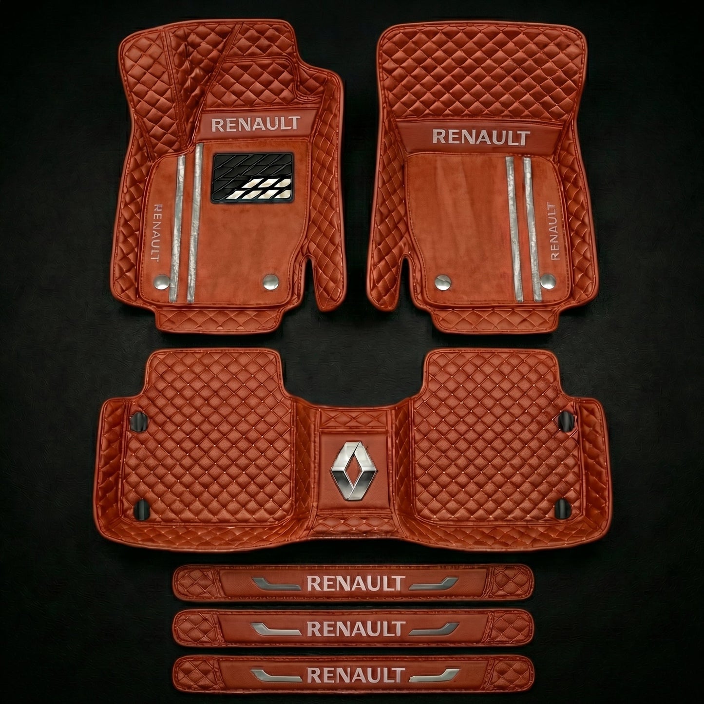 Prémiová sada autokoberců s koženým vzhledem – čistota a elegance každý den