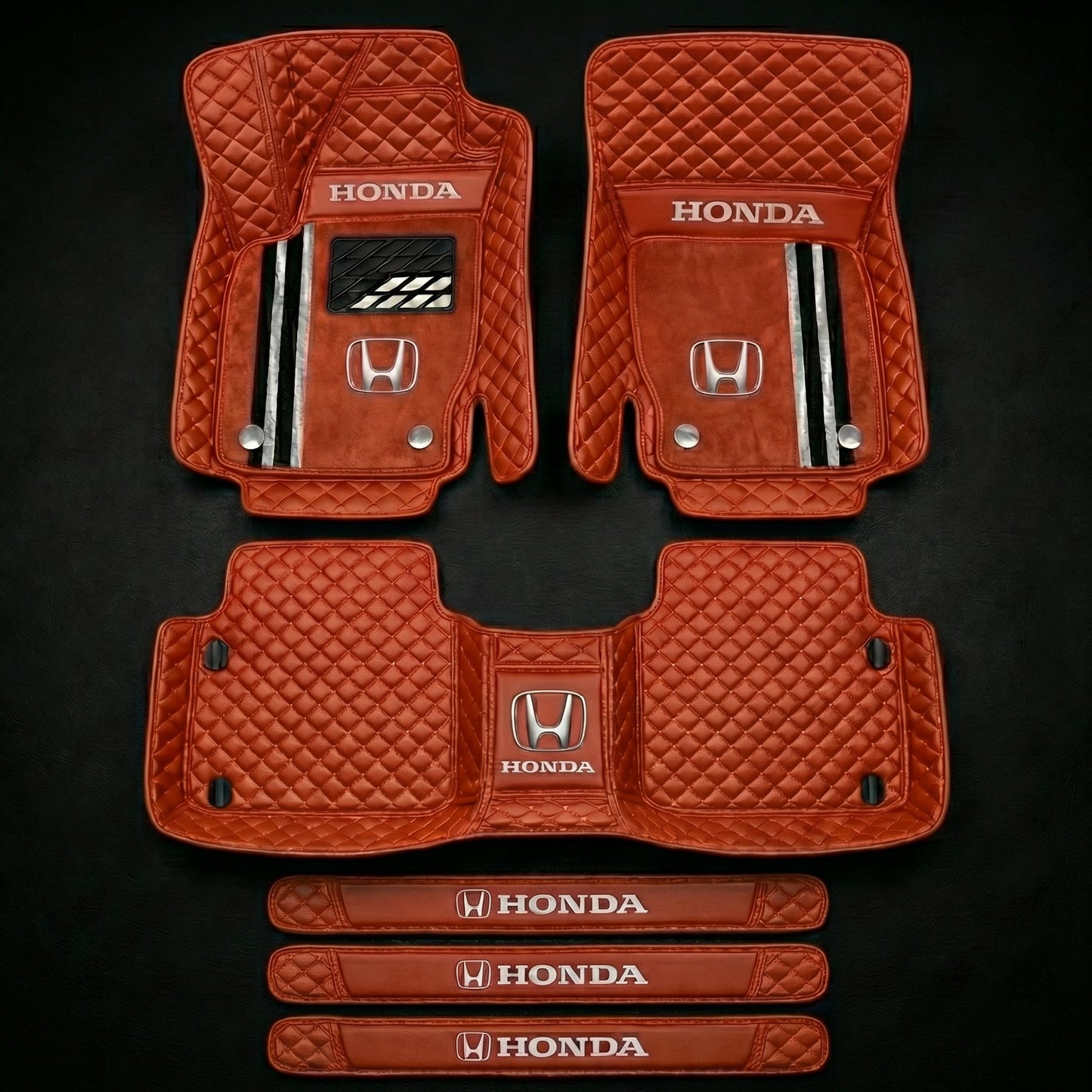 Prémiová sada autokoberců s koženým vzhledem – čistota a elegance každý den