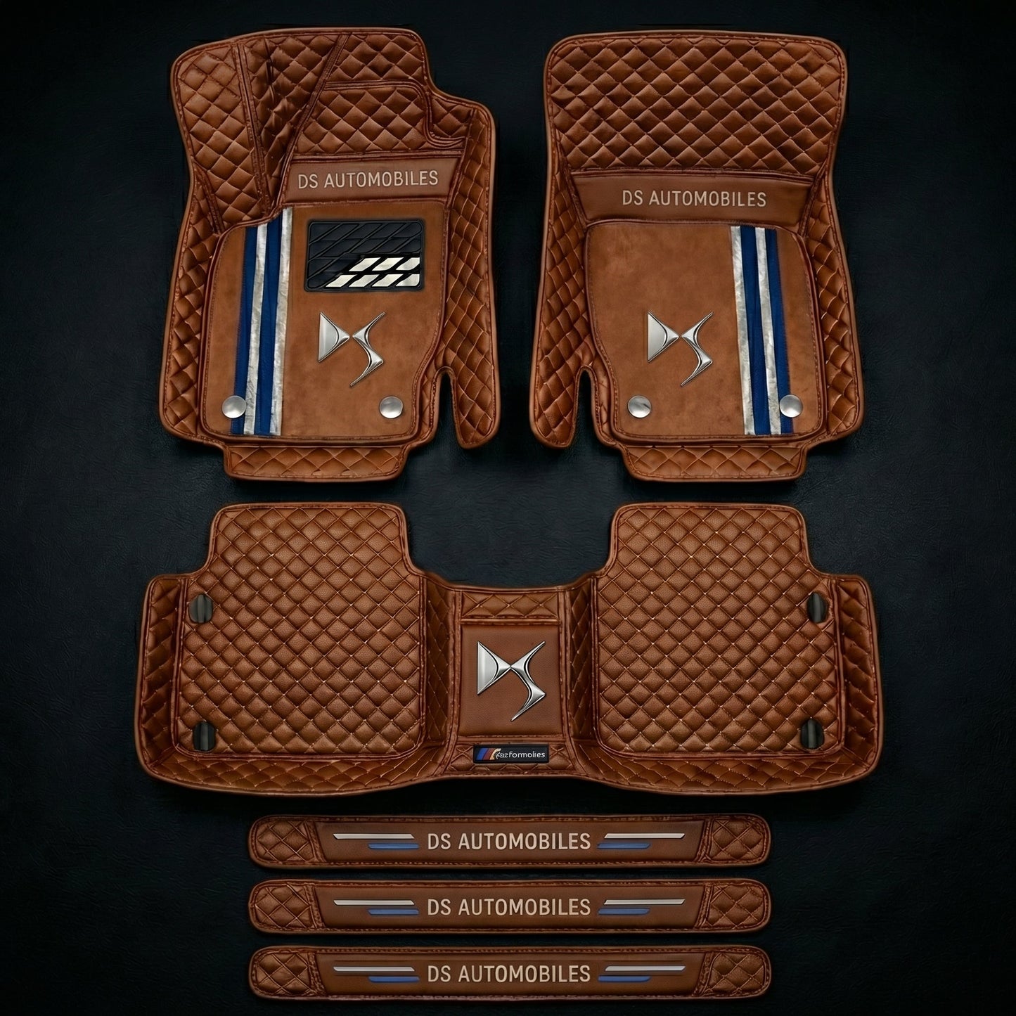 Prémiová sada autokoberců s koženým vzhledem – čistota a elegance každý den