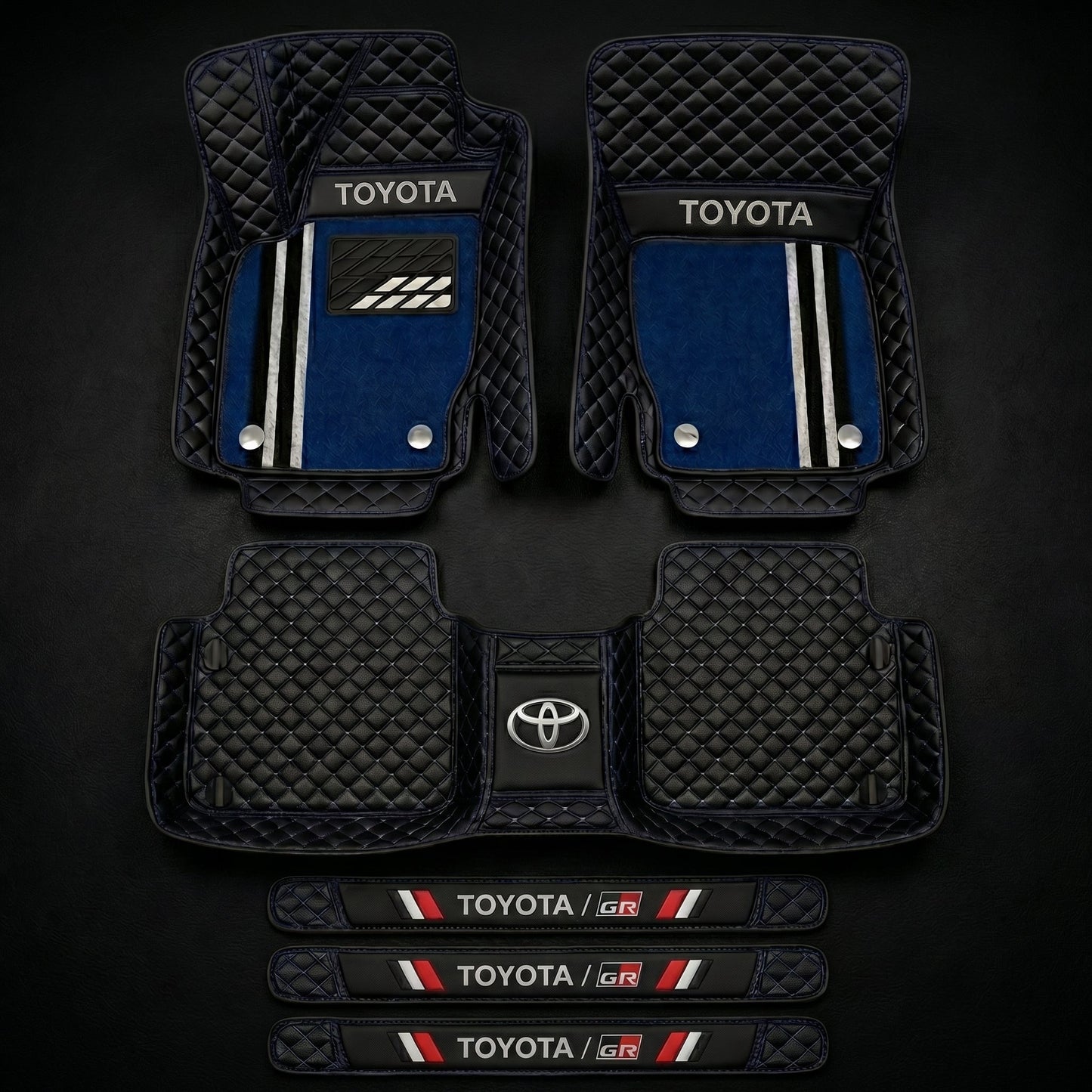 Prémiová sada autokoberců s koženým vzhledem – čistota a elegance každý den