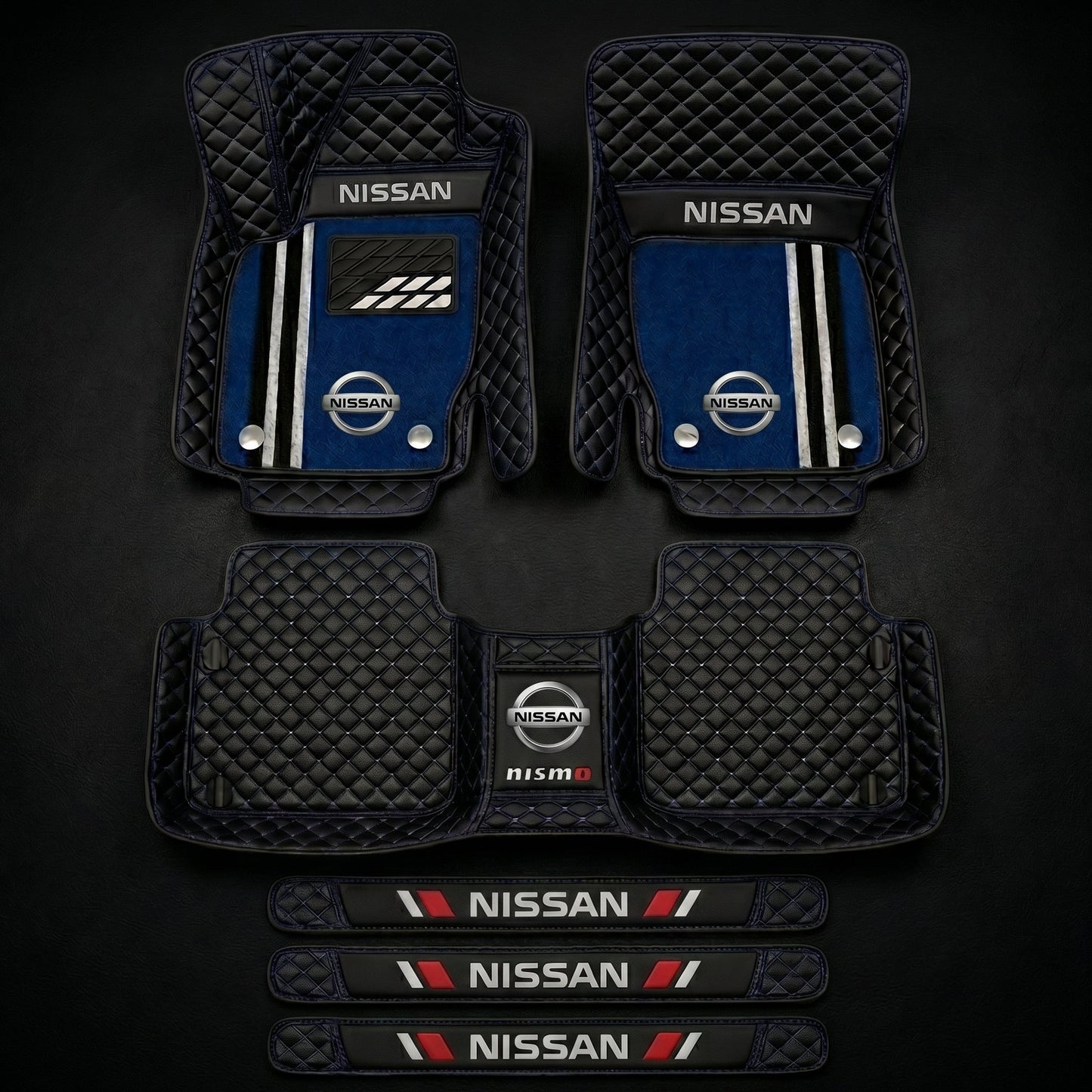 Prémiová sada autokoberců s koženým vzhledem – čistota a elegance každý den