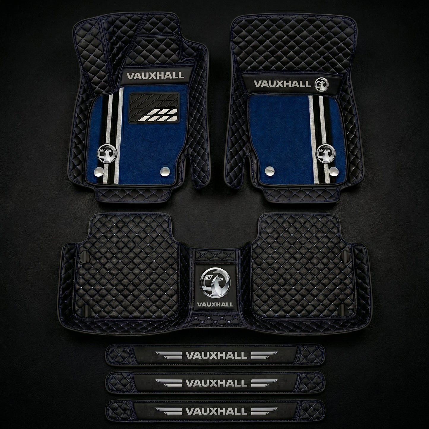 Prémiová sada autokoberců s koženým vzhledem – čistota a elegance každý den