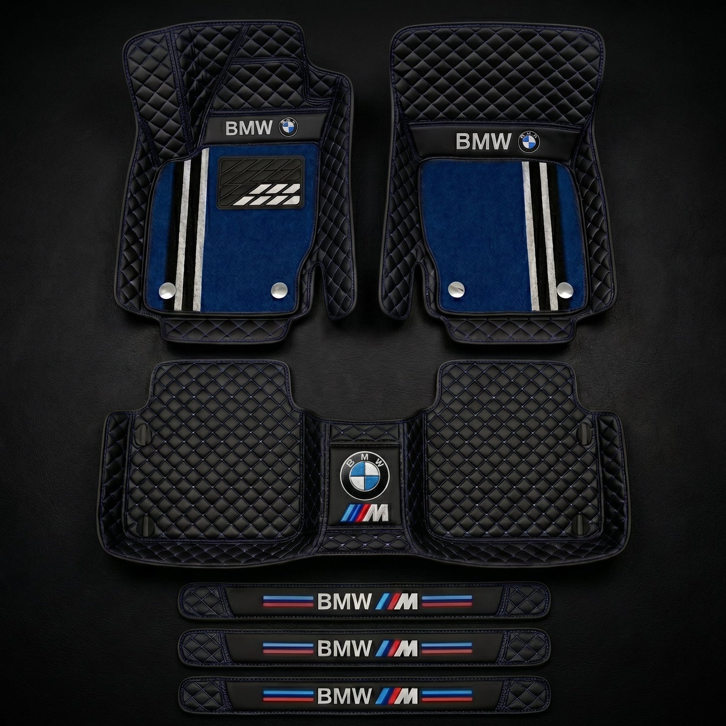 Prémiová sada autokoberců s koženým vzhledem – čistota a elegance každý den