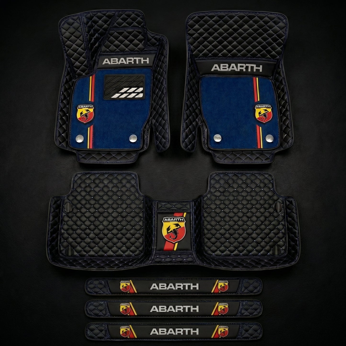 Prémiová sada autokoberců s koženým vzhledem – čistota a elegance každý den