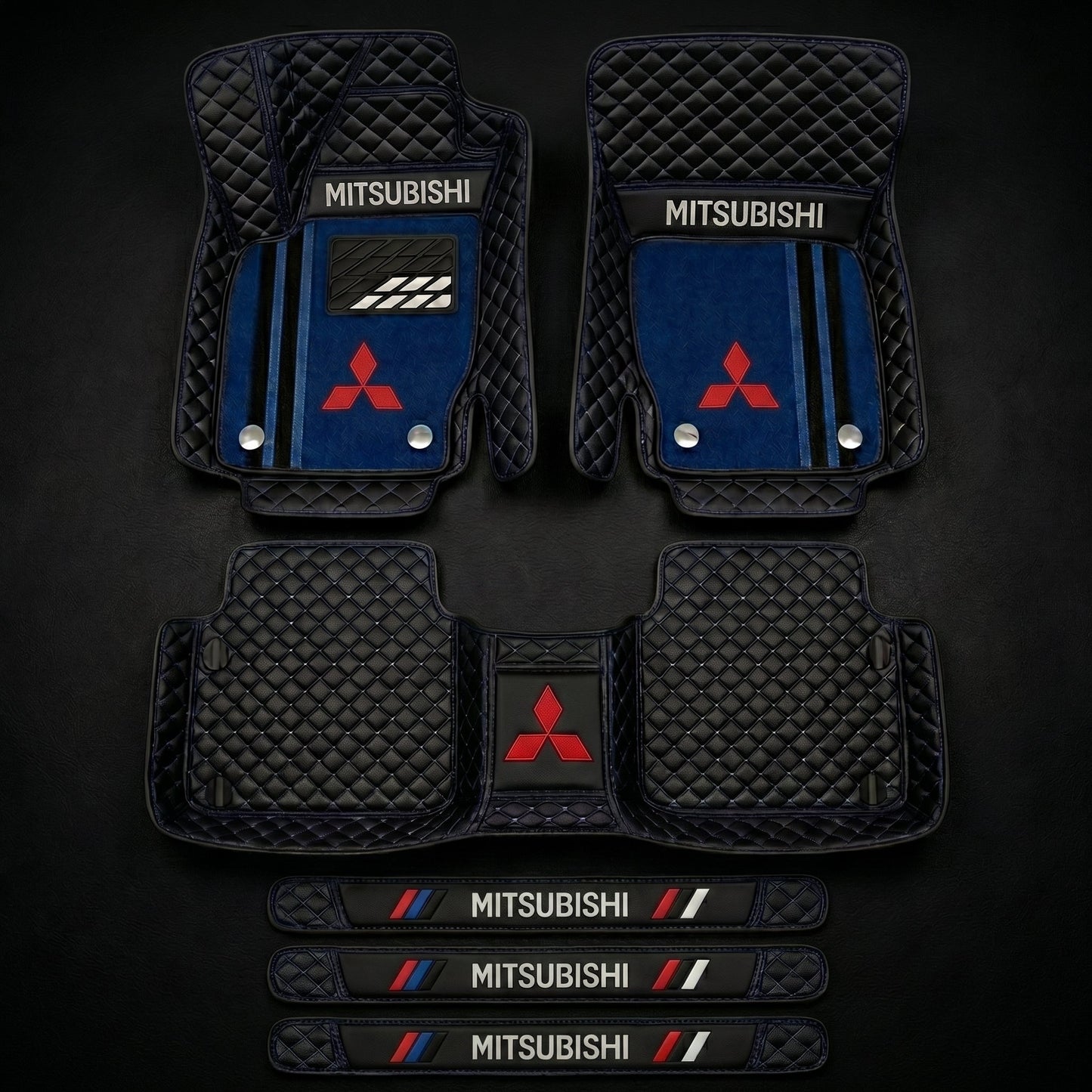 Prémiová sada autokoberců s koženým vzhledem – čistota a elegance každý den