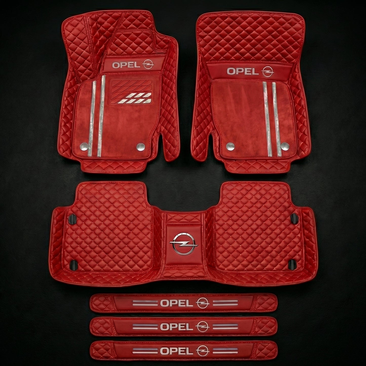 Prémiová sada autokoberců s koženým vzhledem – čistota a elegance každý den