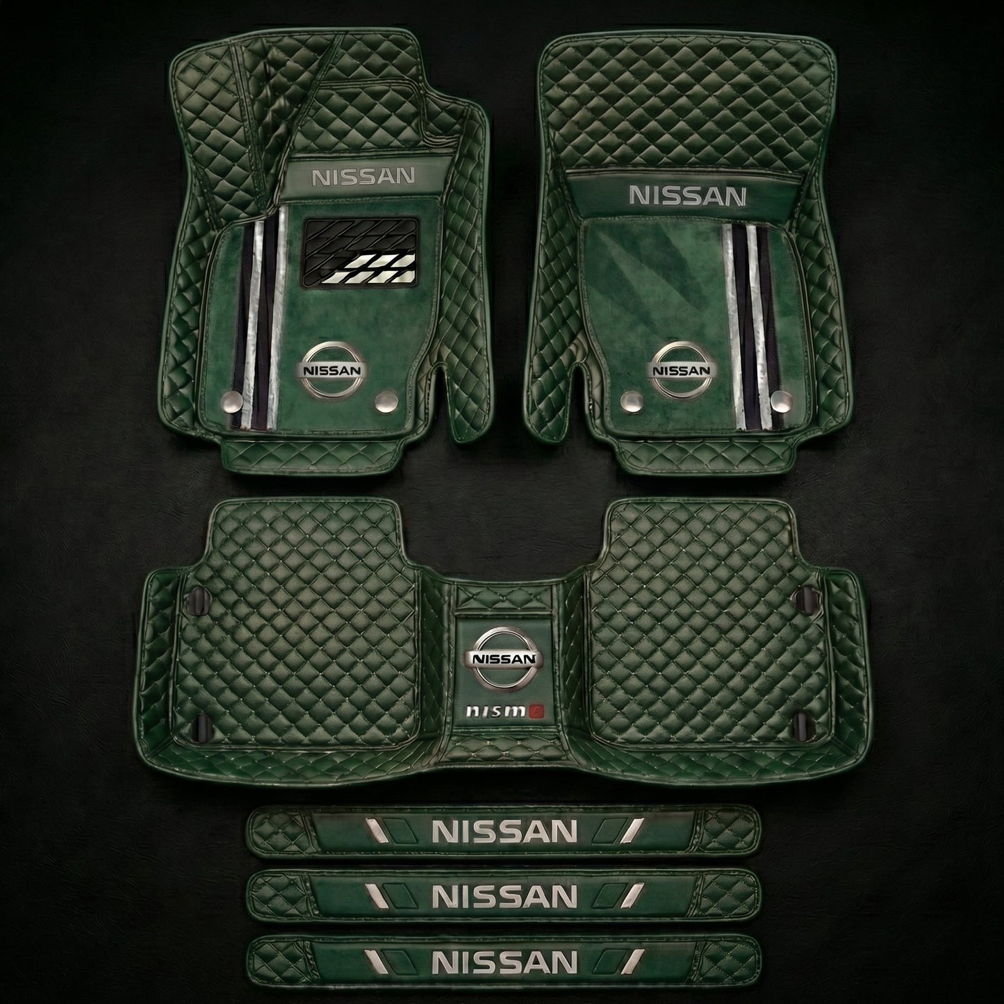 Prémiová sada autokoberců s koženým vzhledem – čistota a elegance každý den