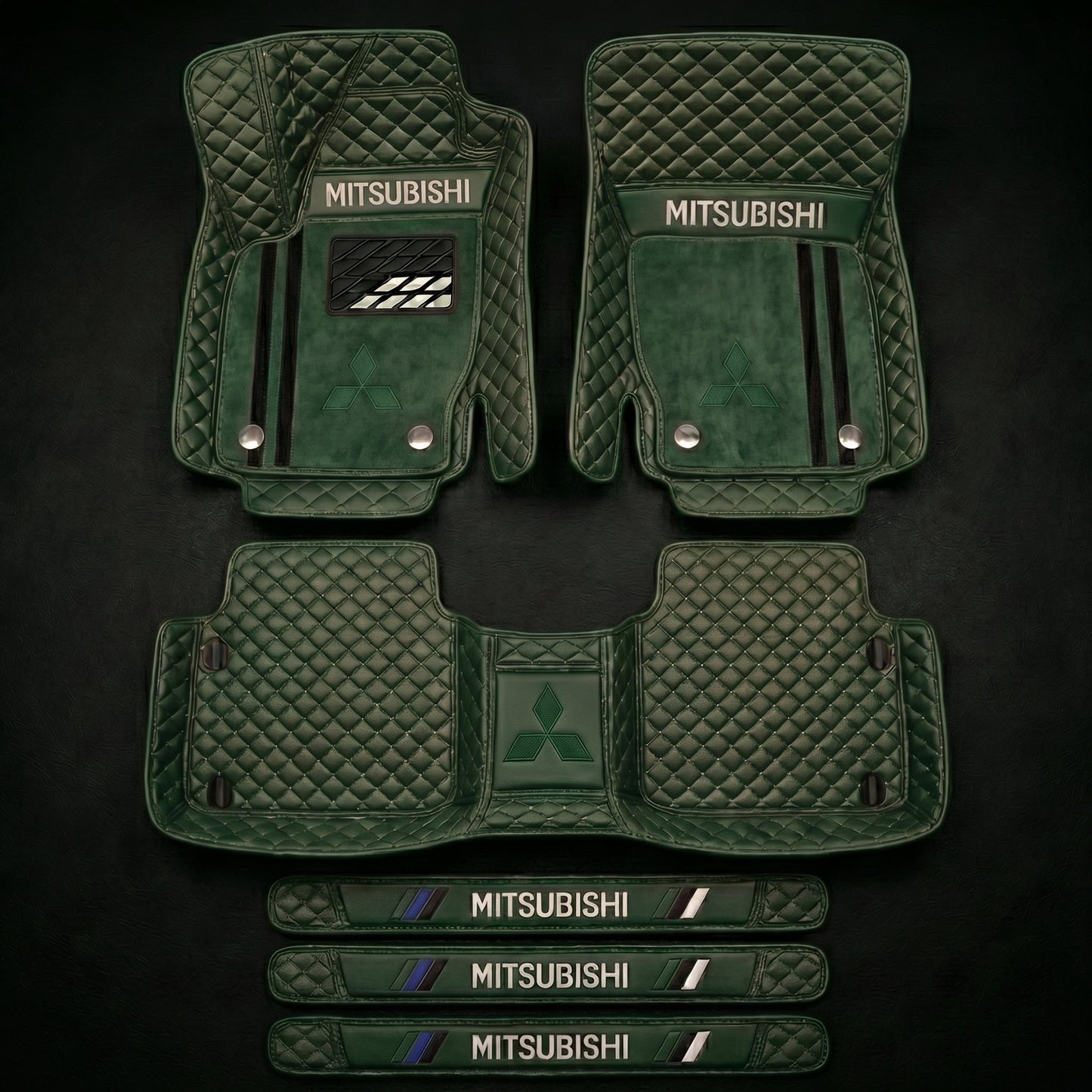 Prémiová sada autokoberců s koženým vzhledem – čistota a elegance každý den