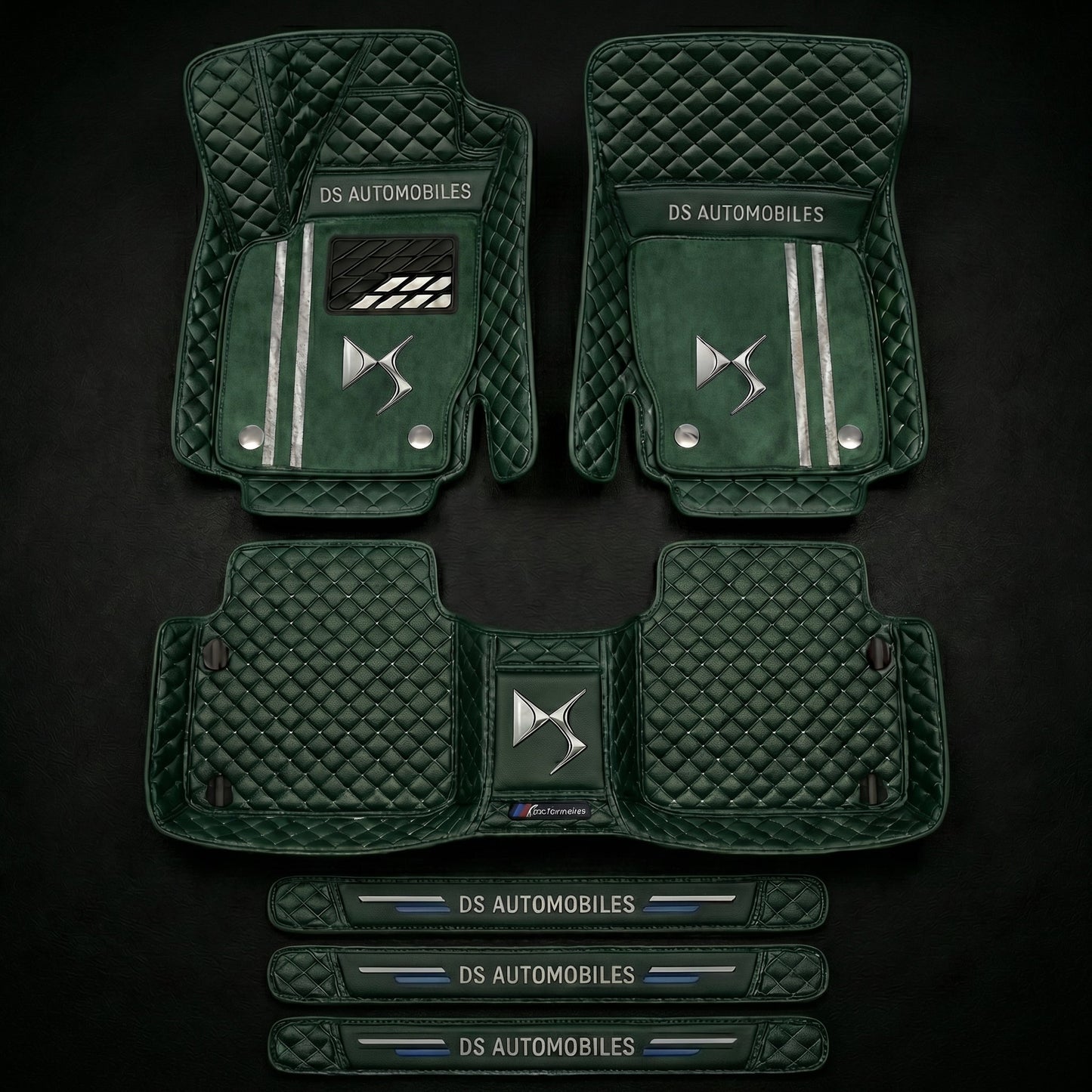 Prémiová sada autokoberců s koženým vzhledem – čistota a elegance každý den