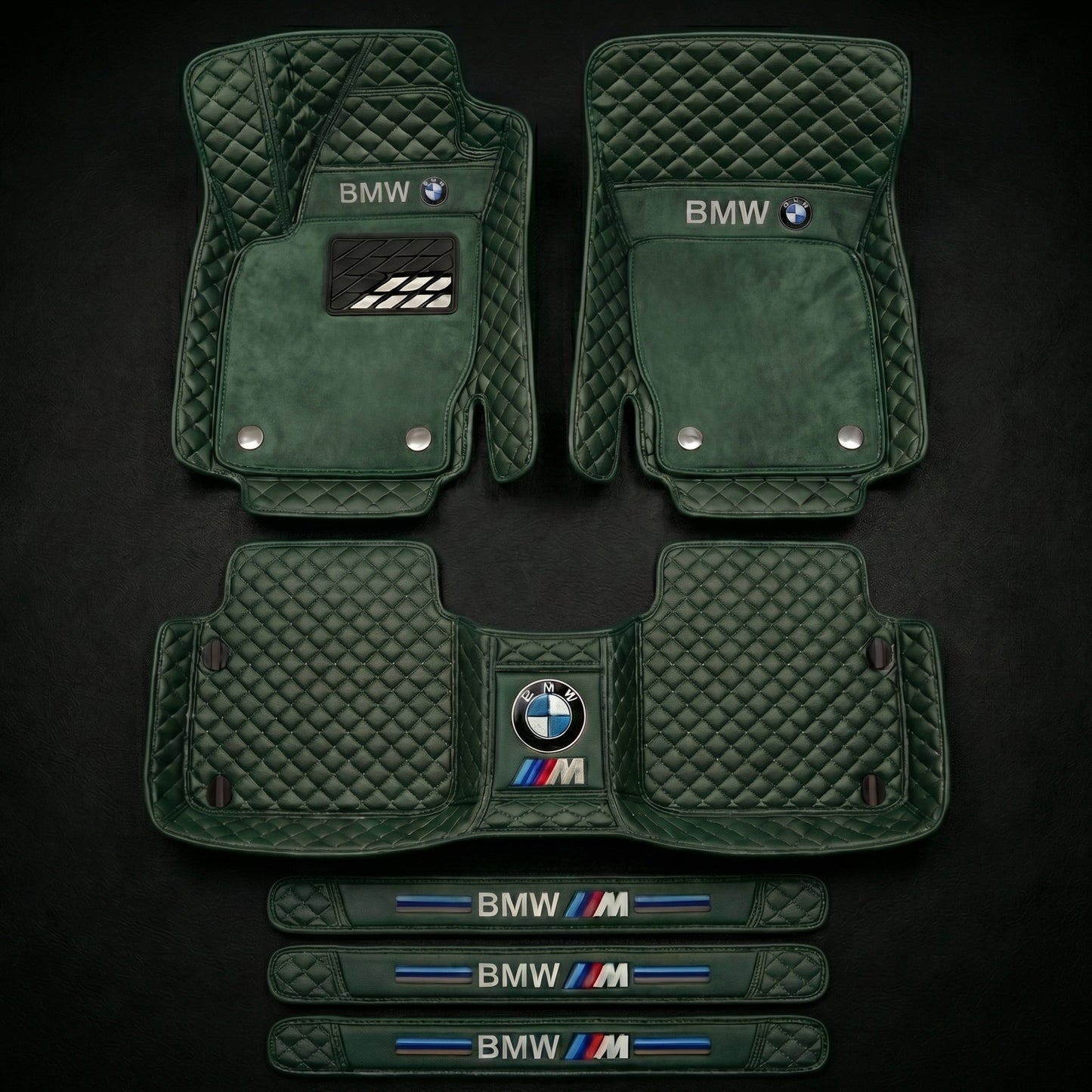 Prémiová sada autokoberců s koženým vzhledem – čistota a elegance každý den