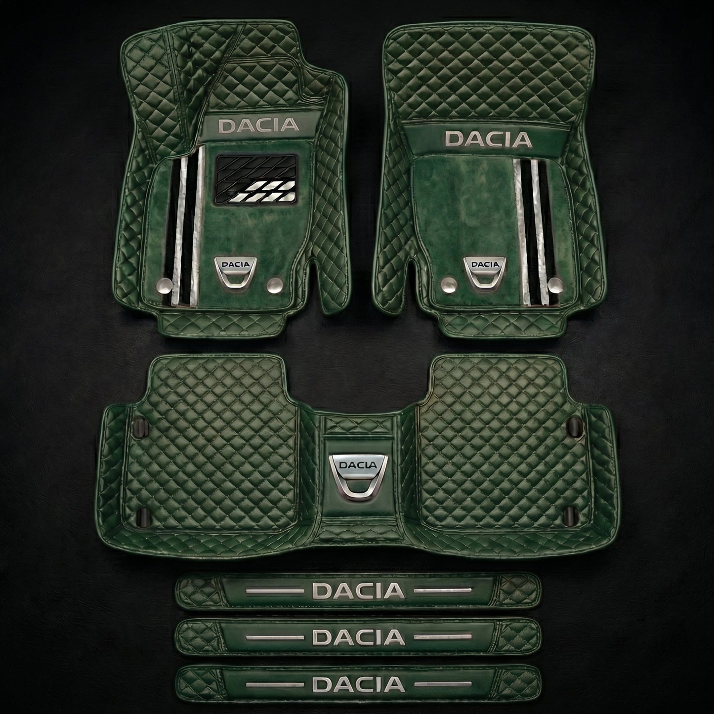 Prémiová sada autokoberců s koženým vzhledem – čistota a elegance každý den