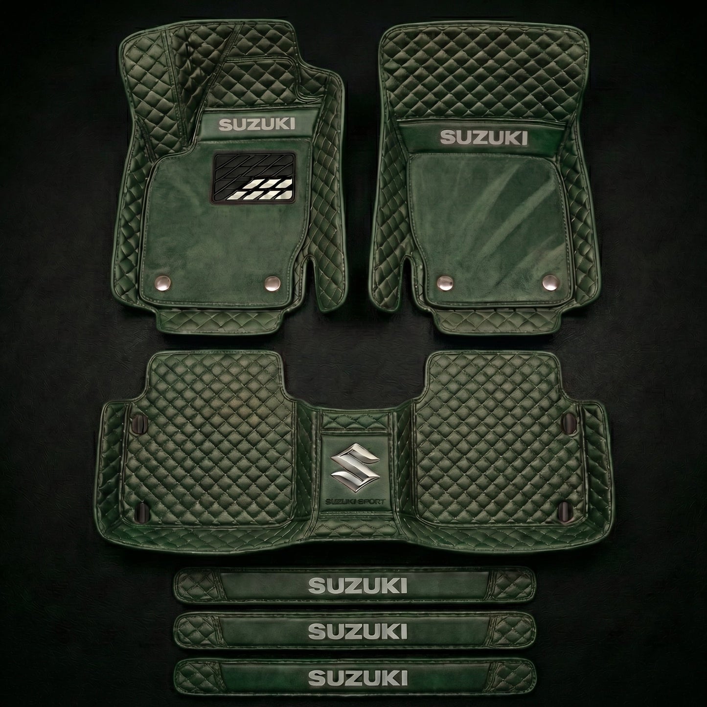 Prémiová sada autokoberců s koženým vzhledem – čistota a elegance každý den