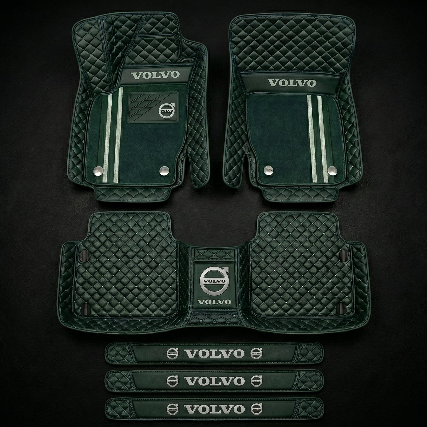 Prémiová sada autokoberců s koženým vzhledem – čistota a elegance každý den