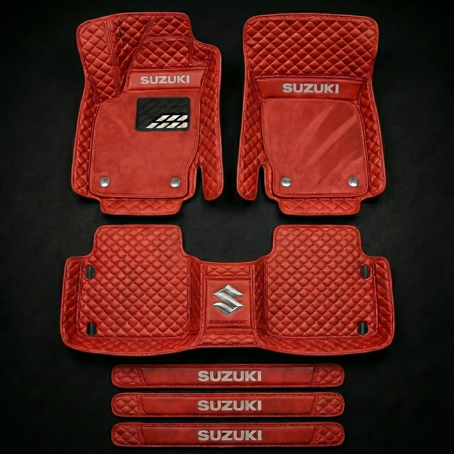 Prémiová sada autokoberců s koženým vzhledem – čistota a elegance každý den