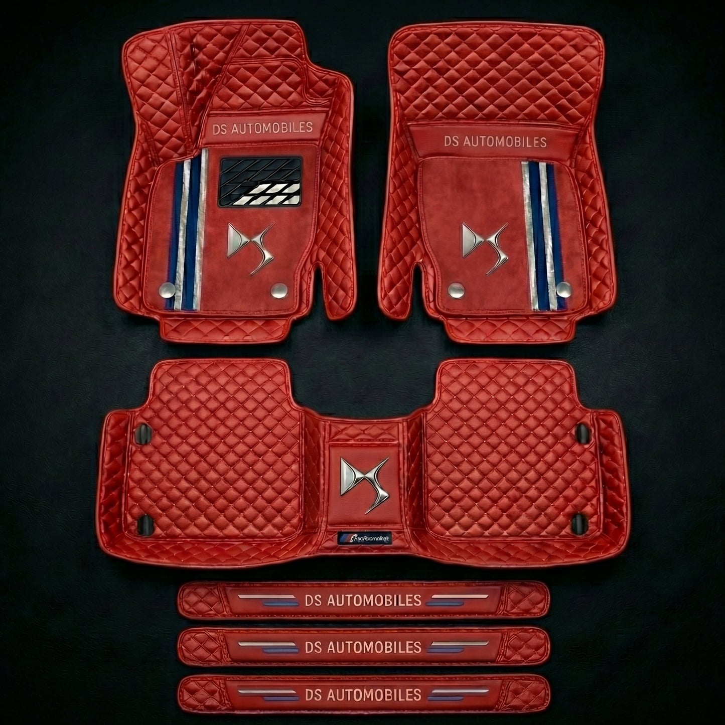 Prémiová sada autokoberců s koženým vzhledem – čistota a elegance každý den