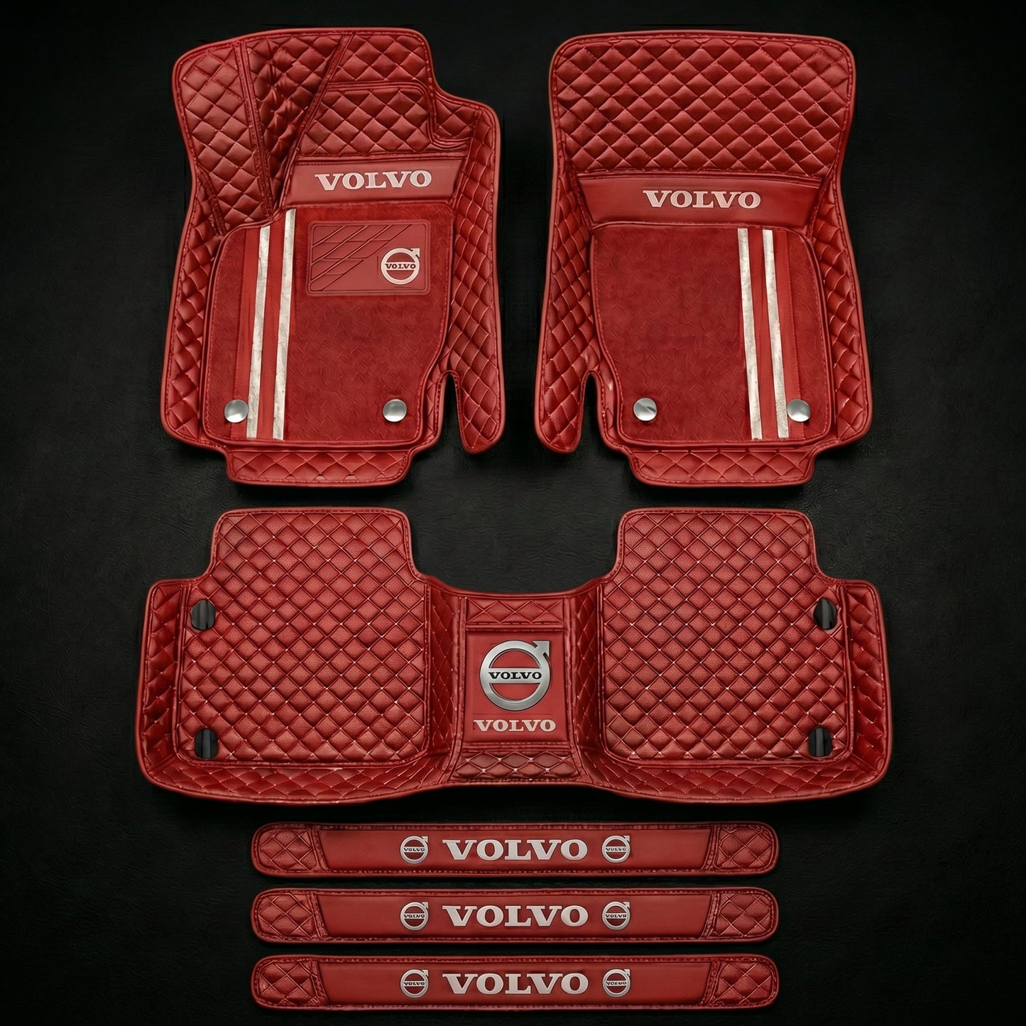 Prémiová sada autokoberců s koženým vzhledem – čistota a elegance každý den