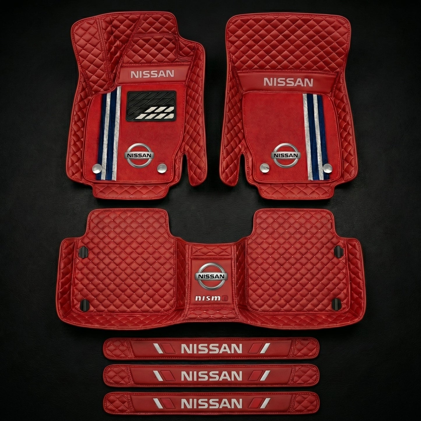 Prémiová sada autokoberců s koženým vzhledem – čistota a elegance každý den