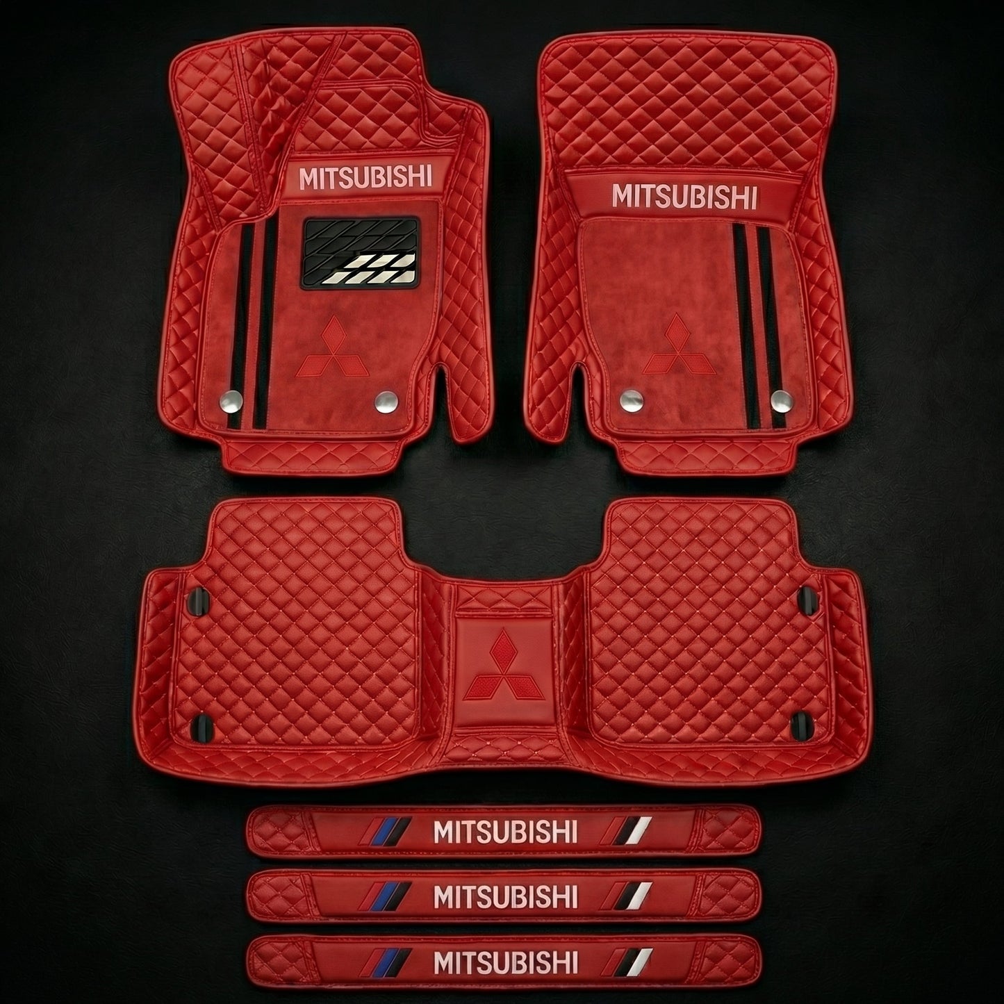 Prémiová sada autokoberců s koženým vzhledem – čistota a elegance každý den