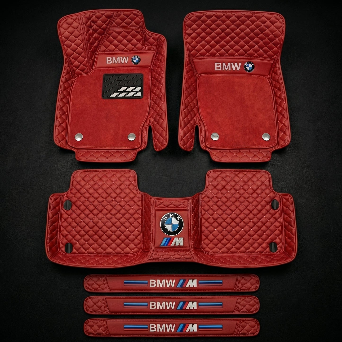 Prémiová sada autokoberců s koženým vzhledem – čistota a elegance každý den