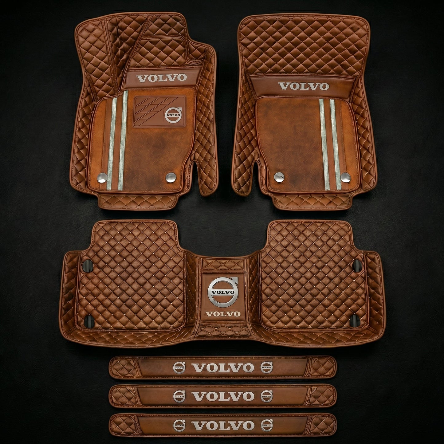 Prémiová sada autokoberců s koženým vzhledem – čistota a elegance každý den