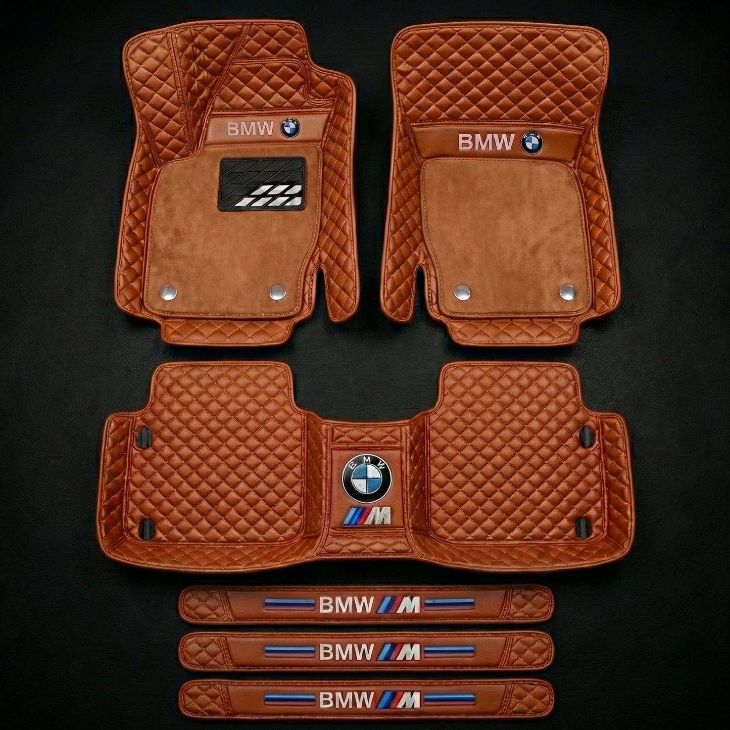 Prémiová sada autokoberců s koženým vzhledem – čistota a elegance každý den