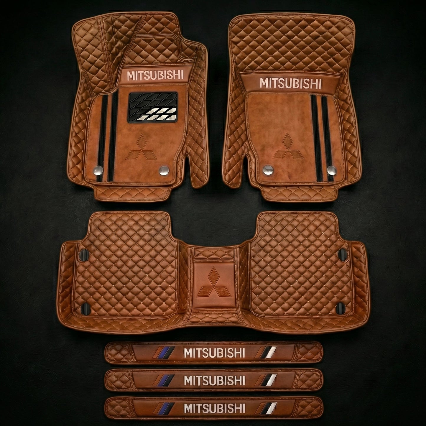 Prémiová sada autokoberců s koženým vzhledem – čistota a elegance každý den