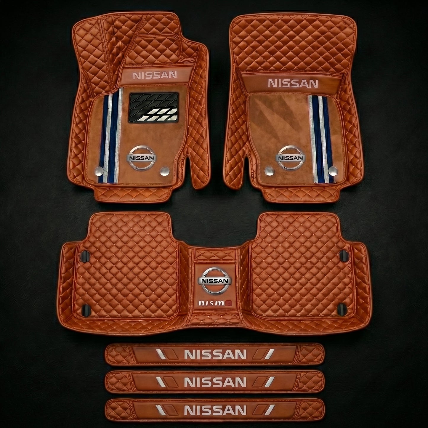 Prémiová sada autokoberců s koženým vzhledem – čistota a elegance každý den