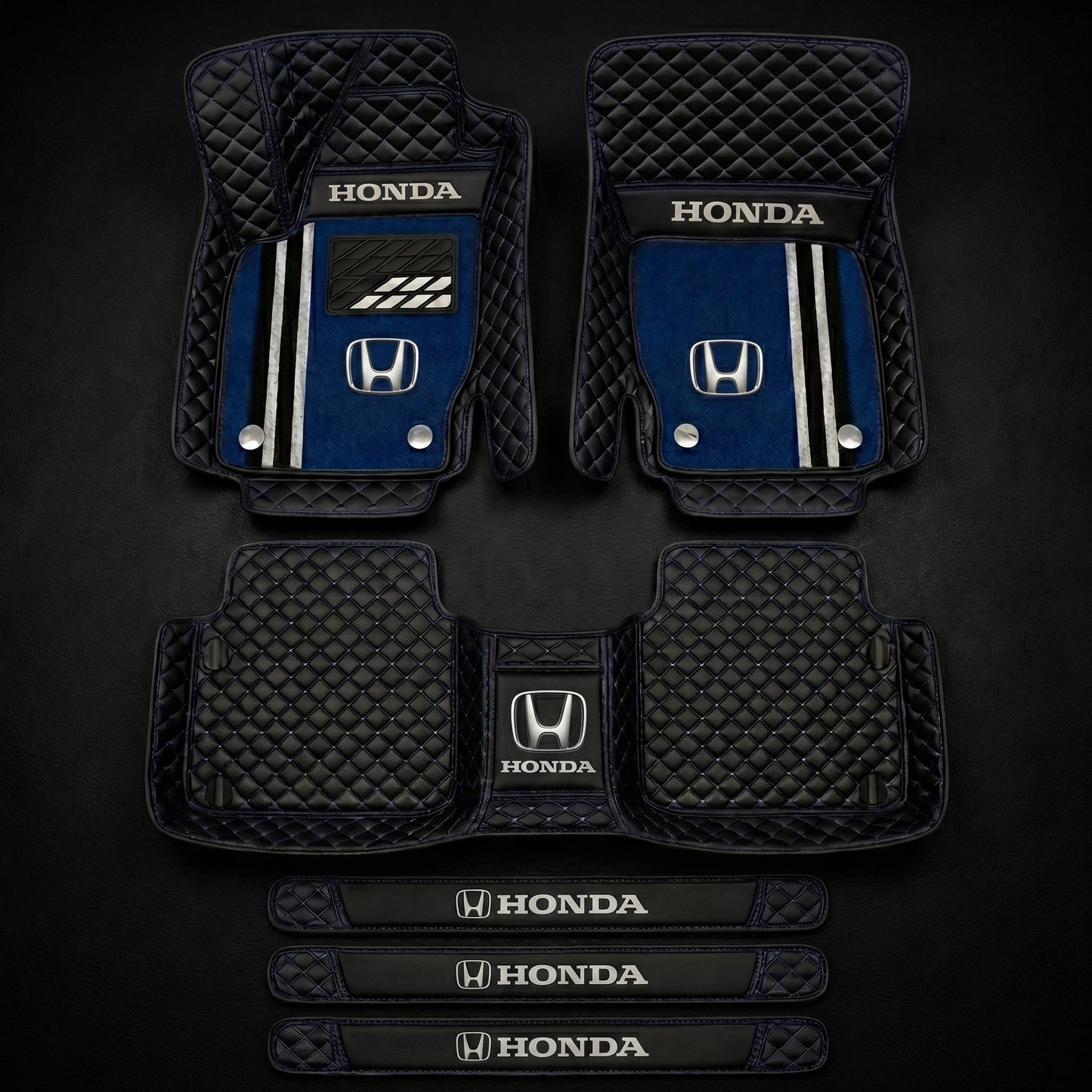 Prémiová sada autokoberců s koženým vzhledem – čistota a elegance každý den