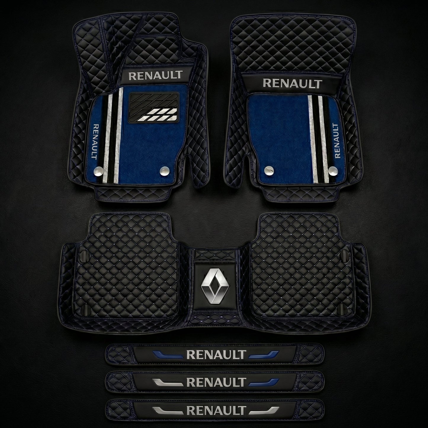 Prémiová sada autokoberců s koženým vzhledem – čistota a elegance každý den