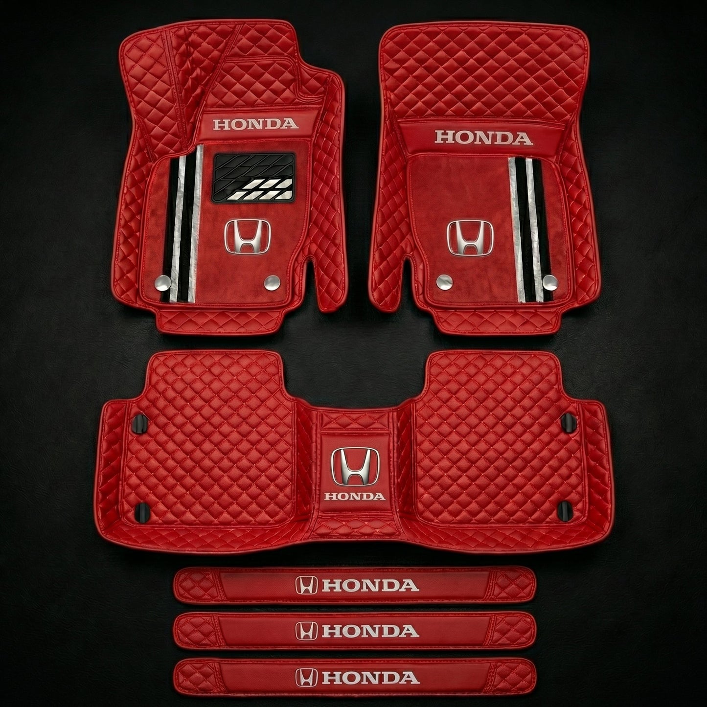 Prémiová sada autokoberců s koženým vzhledem – čistota a elegance každý den